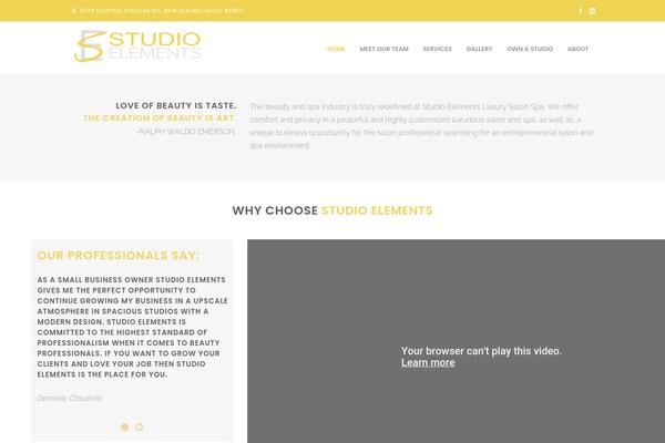 Kloe-child theme site design template sample