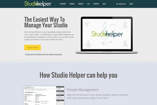 studiohelper.com site used Startit