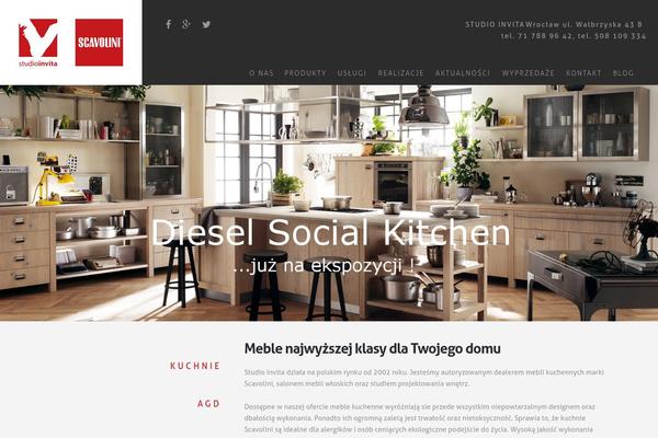 studioinvita.pl site used Mestore