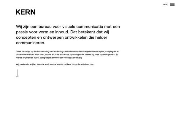 studiokern.nl site used Kern