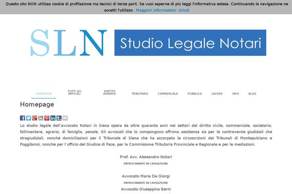 studiolegalenotari.it site used WP CentriK