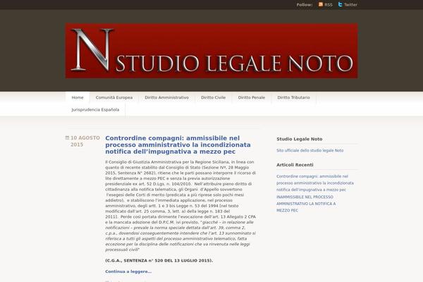 studiolegalenoto.com site used Lawman-child