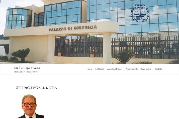 studiolegalerizza.it site used Lawyerpress-lite