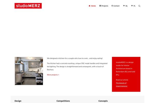 Uncode theme site design template sample