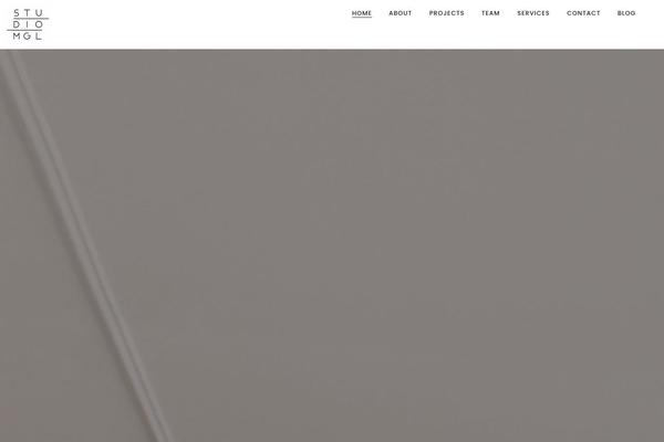 Arkhitekton theme site design template sample