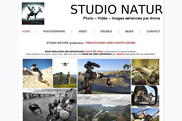 studionature.com site used Photovideodronepage