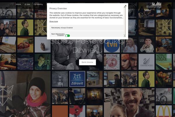 studiopraga.pl site used Recording