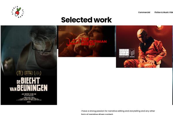 Lekker theme site design template sample