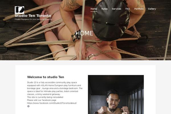 Primer theme site design template sample