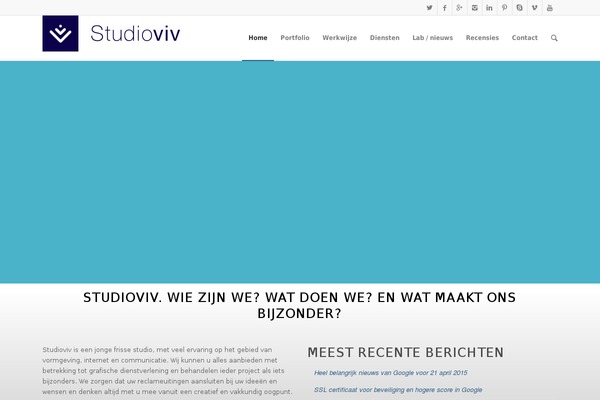 studioviv.nl site used Gerenatepress-child