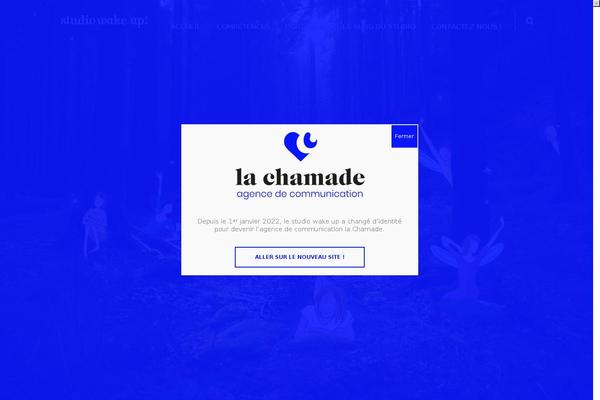 Camille theme site design template sample