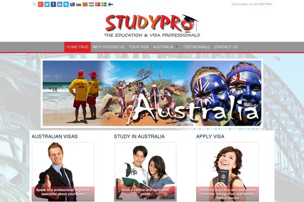 studypro.com.au site used Campus