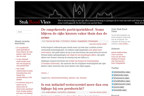 stukroodvlees.nl site used Srv