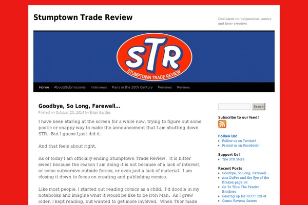 stumptowntradereview.com site used Classicmag