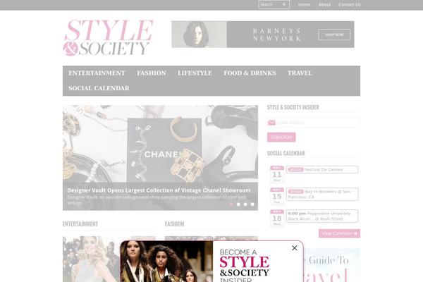 styleandsociety.com site used Magazon