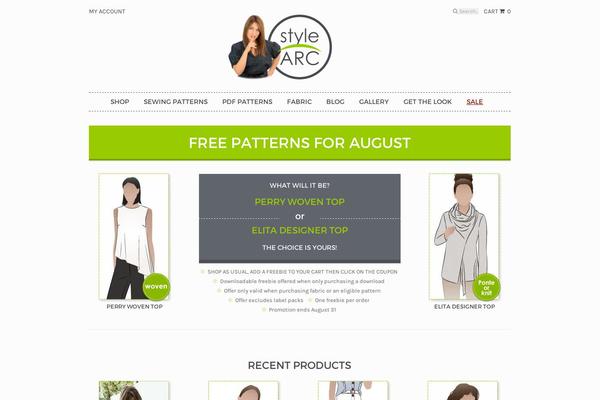 stylearc.com site used Genesis-stylearc
