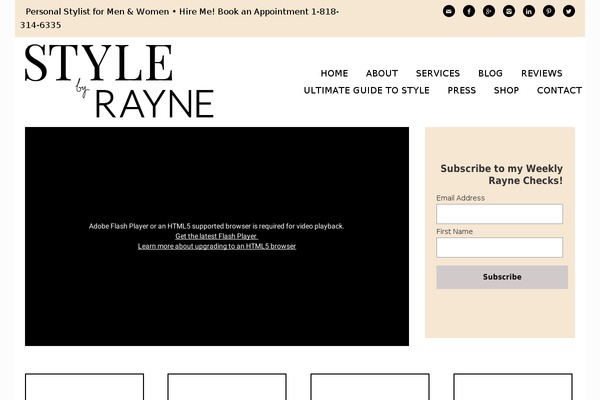 stylebyrayne.com site used Chicserve