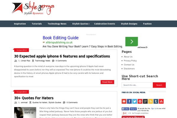 triksi WordPress theme, websites list used triksi theme triksi theme websites examples