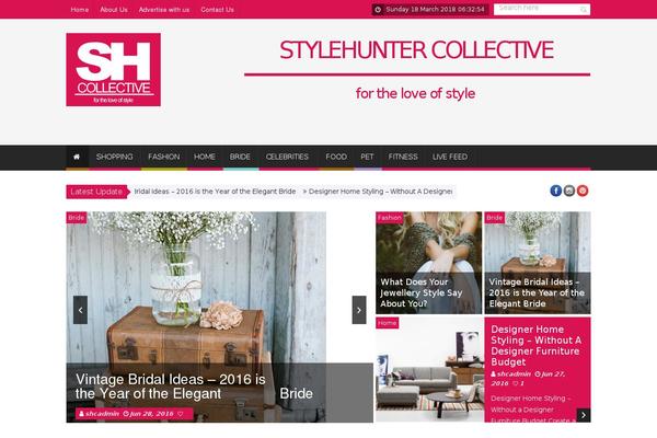 stylehunter.com.au site used Blog-and-earn
