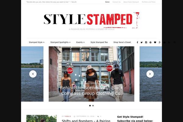 stylestamped.com site used Vivienne-alt-header