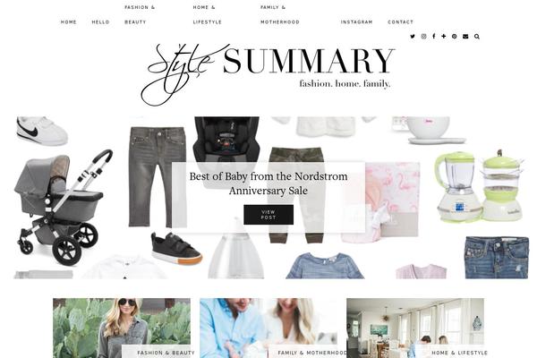 Site using Simply Instagram plugin