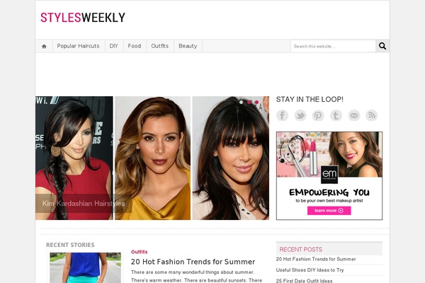 stylesweekly.com site used Hello-fashion