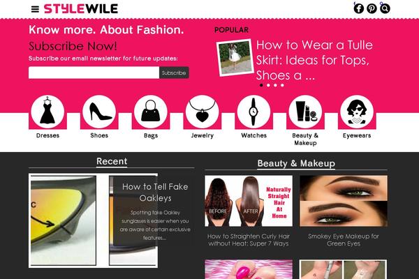 stylewile.com site used Style-wile