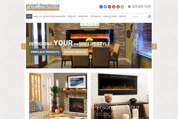 stylishfireplaces.ca site used Stylish