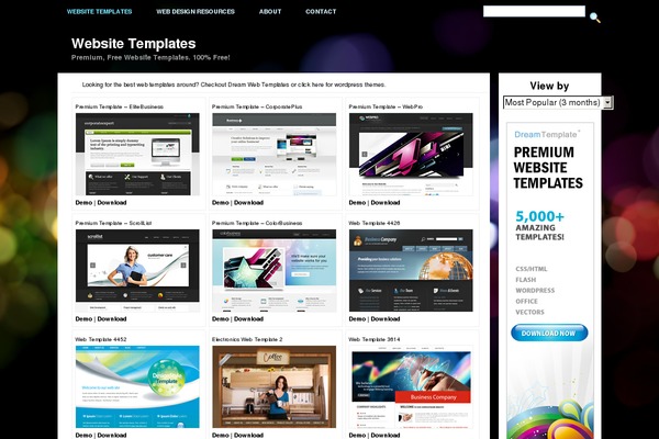 stylishtemplate.com site used Gabfire Wp Showcase