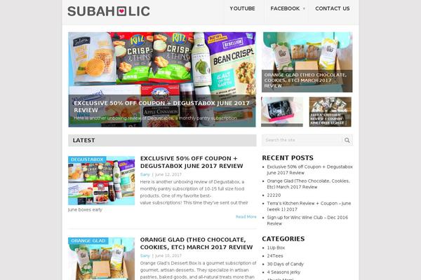 subaholic.com site used First-news-pro-new