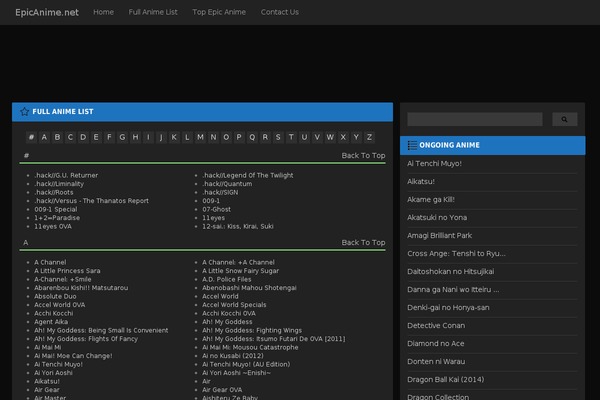 animeknown WordPress theme, websites list used animeknown theme animeknown theme websites examples