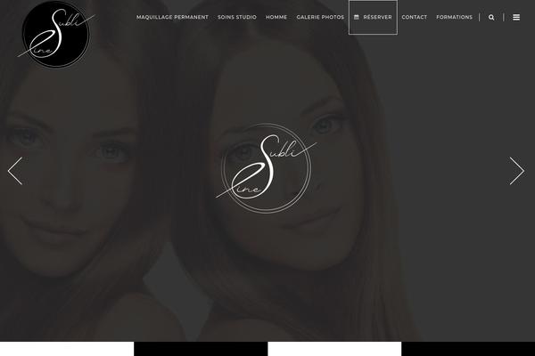 Curly theme site design template sample