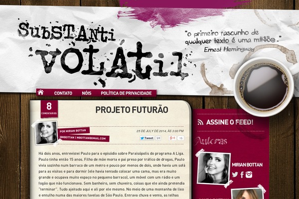 substantivolatil.com site used The 411 Pro