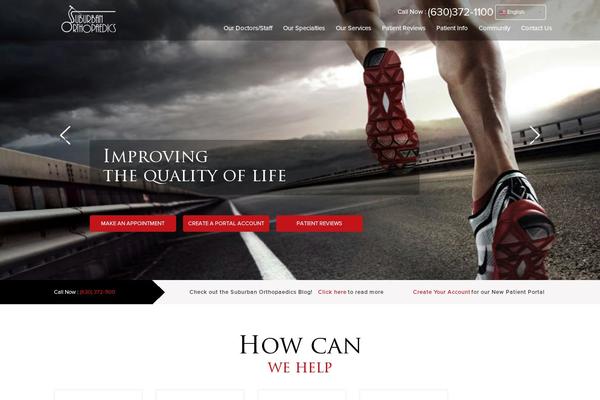 suburban WordPress theme, websites list used suburban theme suburban theme websites examples
