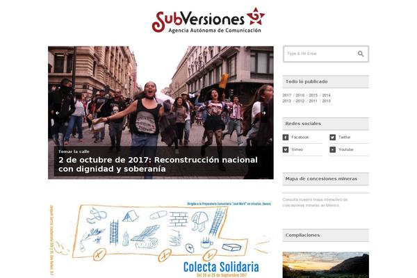 subversiones.org site used Outspoken