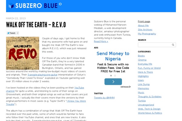 Twenty Fifteen theme site design template sample