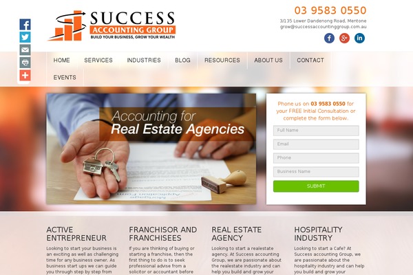 successaccountinggroup.com.au site used Successag