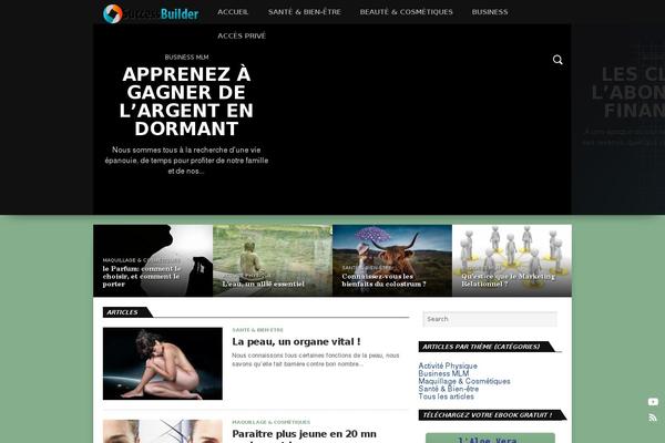 successbuilder.fr site used Newbiz