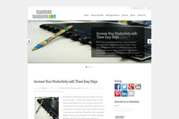 Chameleon theme site design template sample