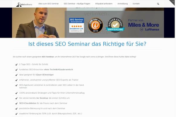 suchmaschinenoptimierung-seminar.net site used Felix