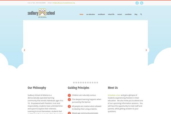 sudbury WordPress theme, websites list used sudbury theme sudbury theme websites examples