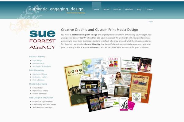 Astra Child theme site design template sample