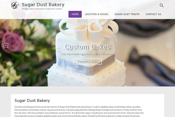 sugardustbakery.com site used Sugardust2021