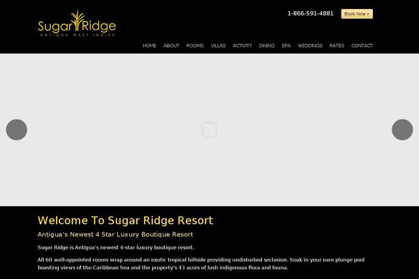 sugarridgeantigua.com site used Brew