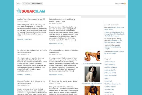 Site using Dynamic Content Gallery plugin