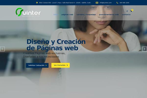 Consulting theme site design template sample