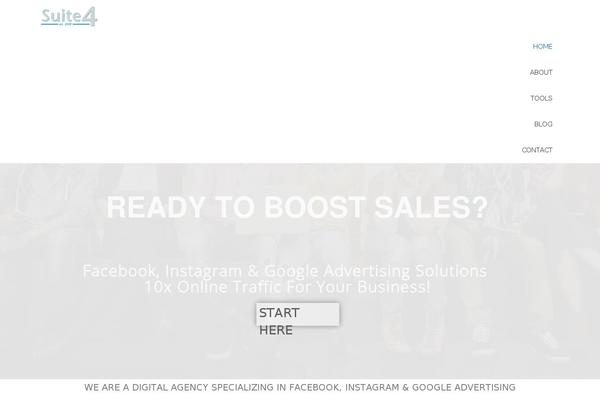 suite4social.com site used Astra