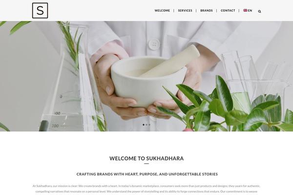 Bridge theme site design template sample