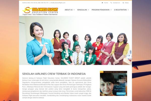 Flatsome theme site design template sample