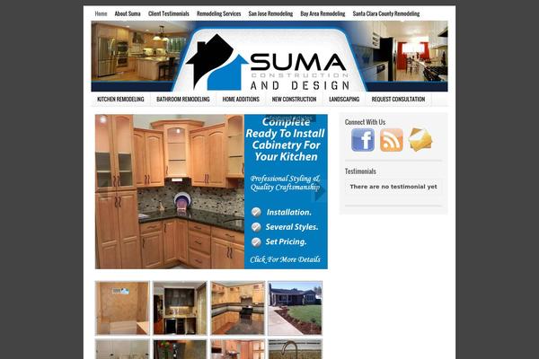 Swell theme site design template sample